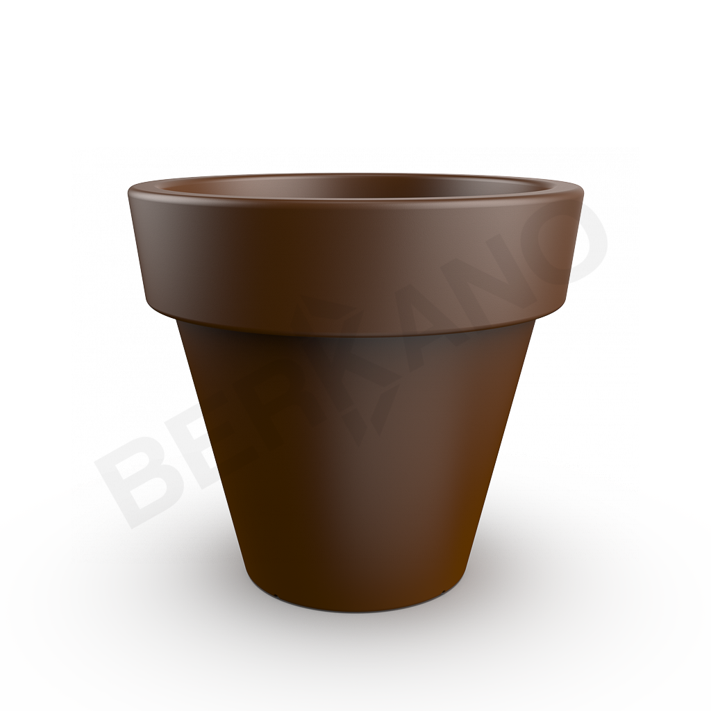 Кашпо classic 150 коричневого цвета - фото 1