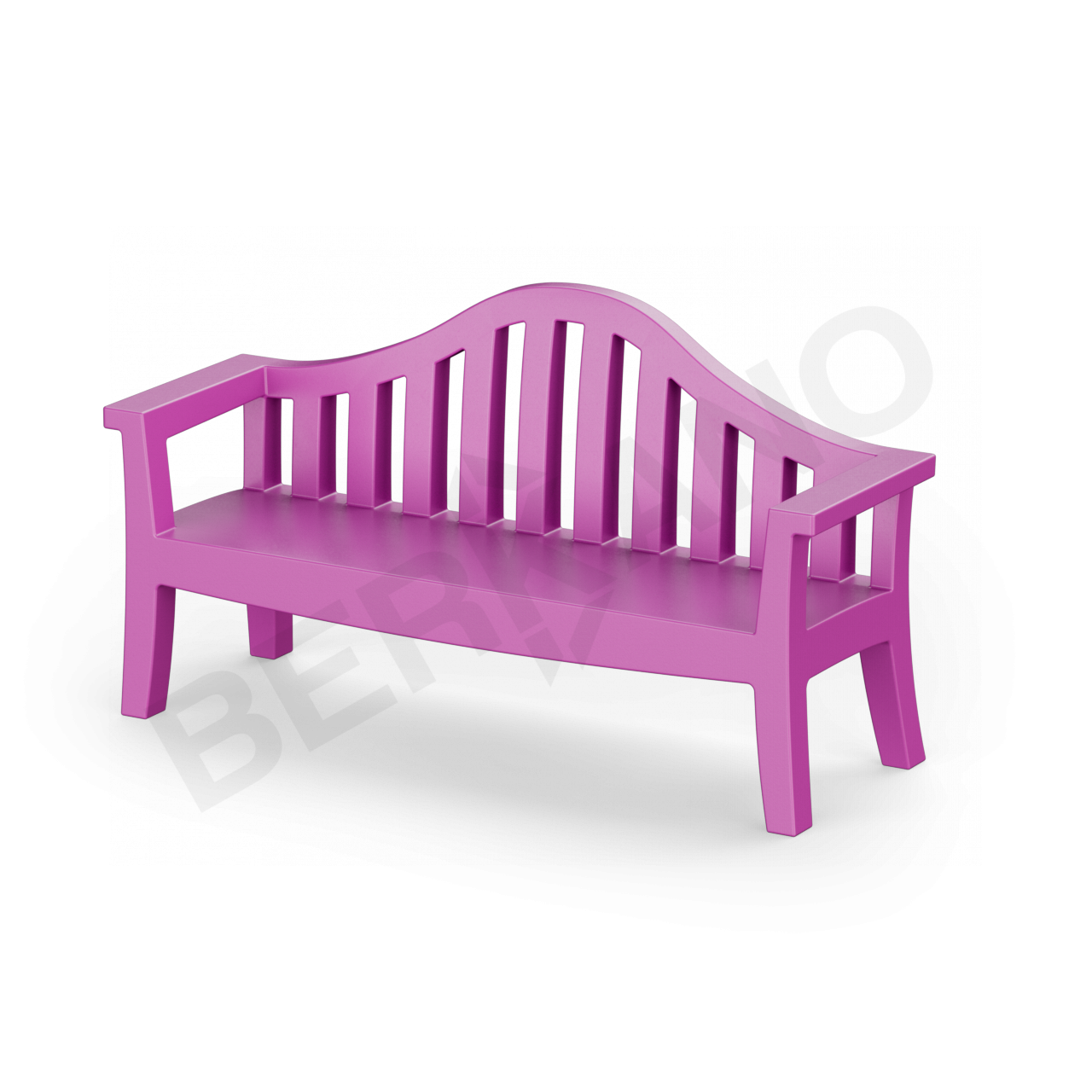 Скамейка Province фиолетового цвета - фото 1