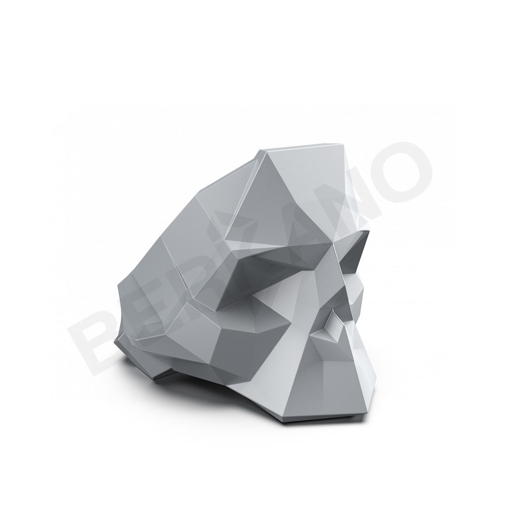 Кресло Skull серого цвета - фото 1