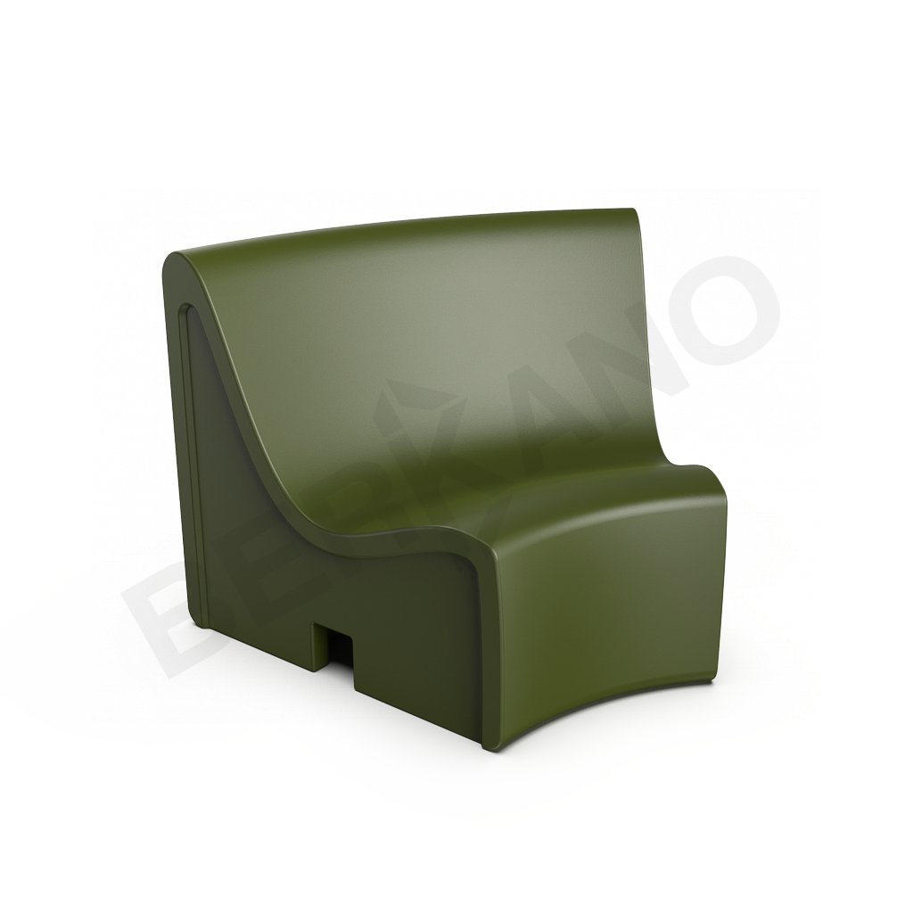 Диван Smoov Arc M Olive green - фото 1