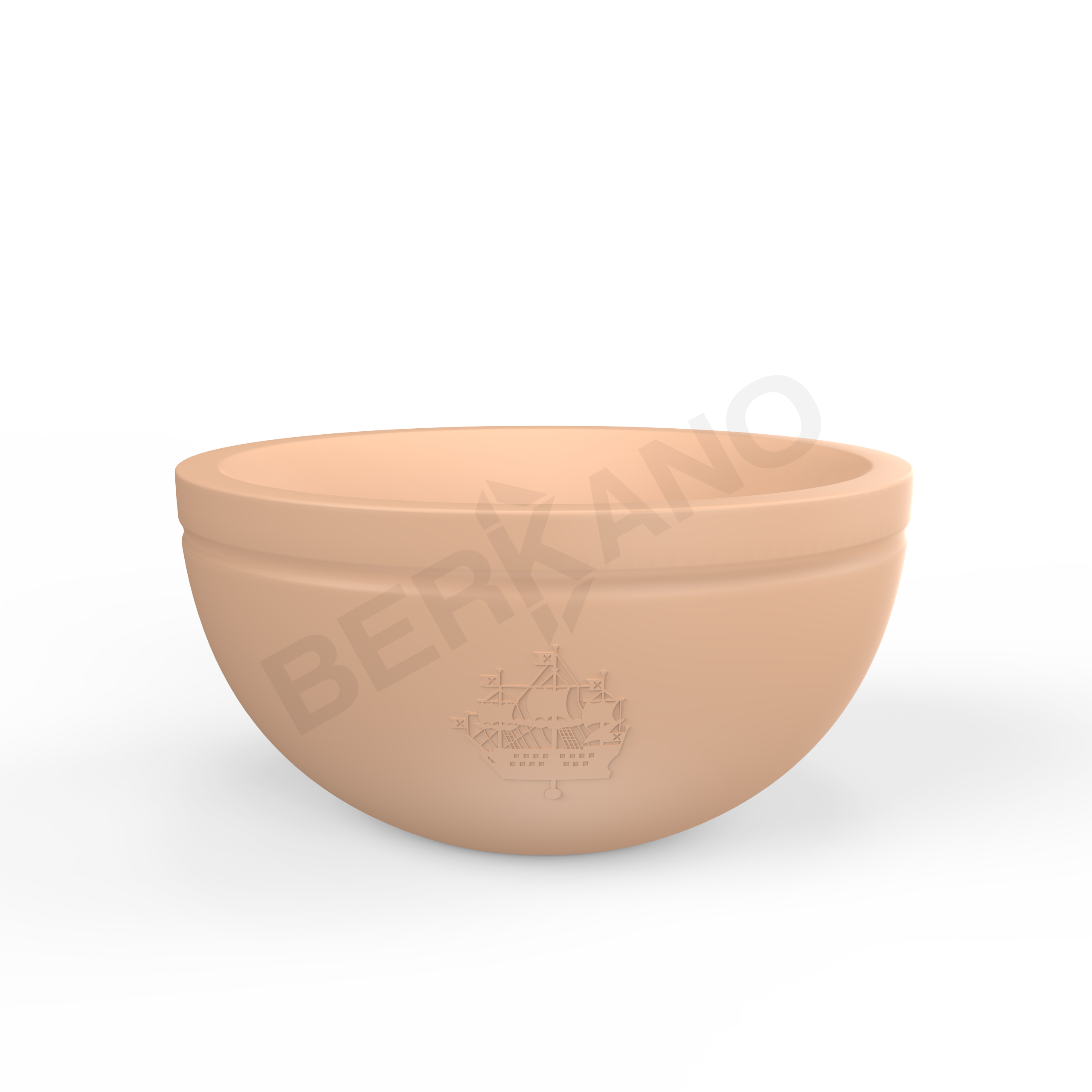 Кашпо Суворовская чаша DB терракотового цвета - фото 1