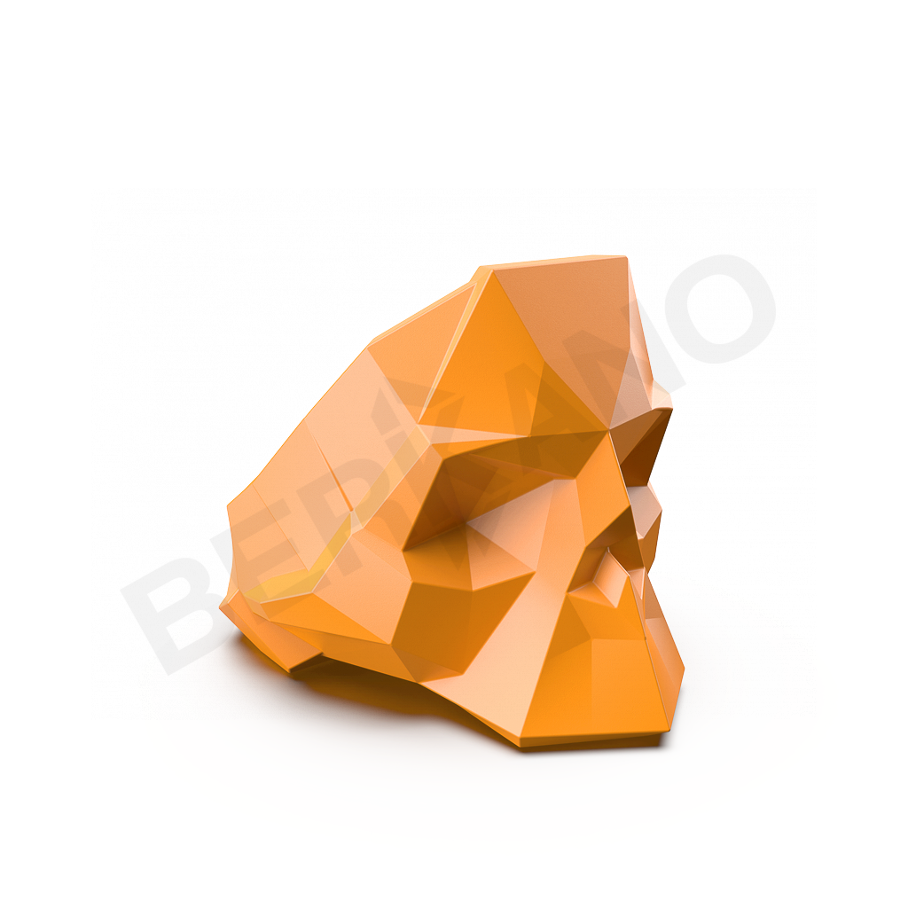 Кресло Skull оранжевого цвета - фото 1