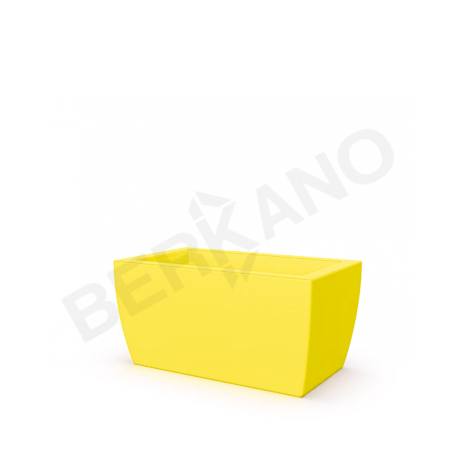 Кашпо Tenero 33 желтого цвета - фото 1
