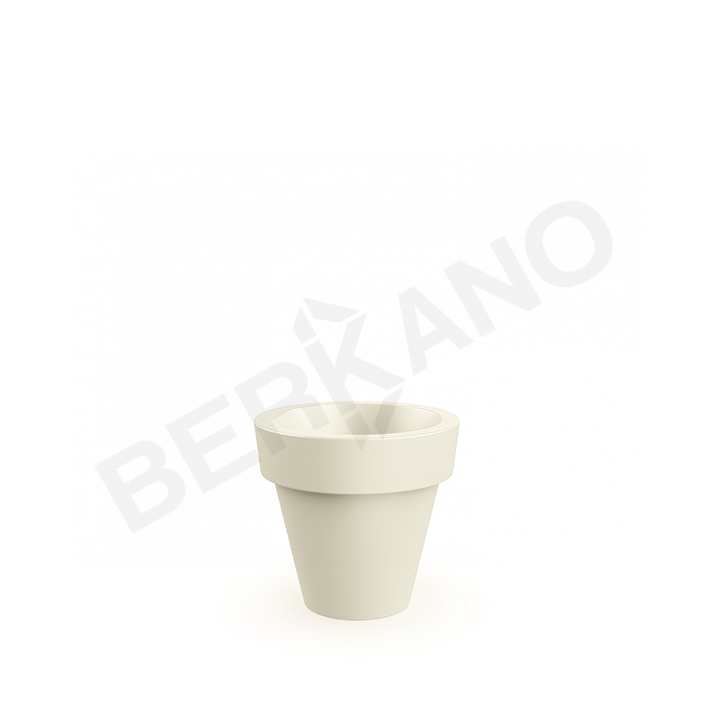 Кашпо classic 60 DB бежевого цвета - фото 1