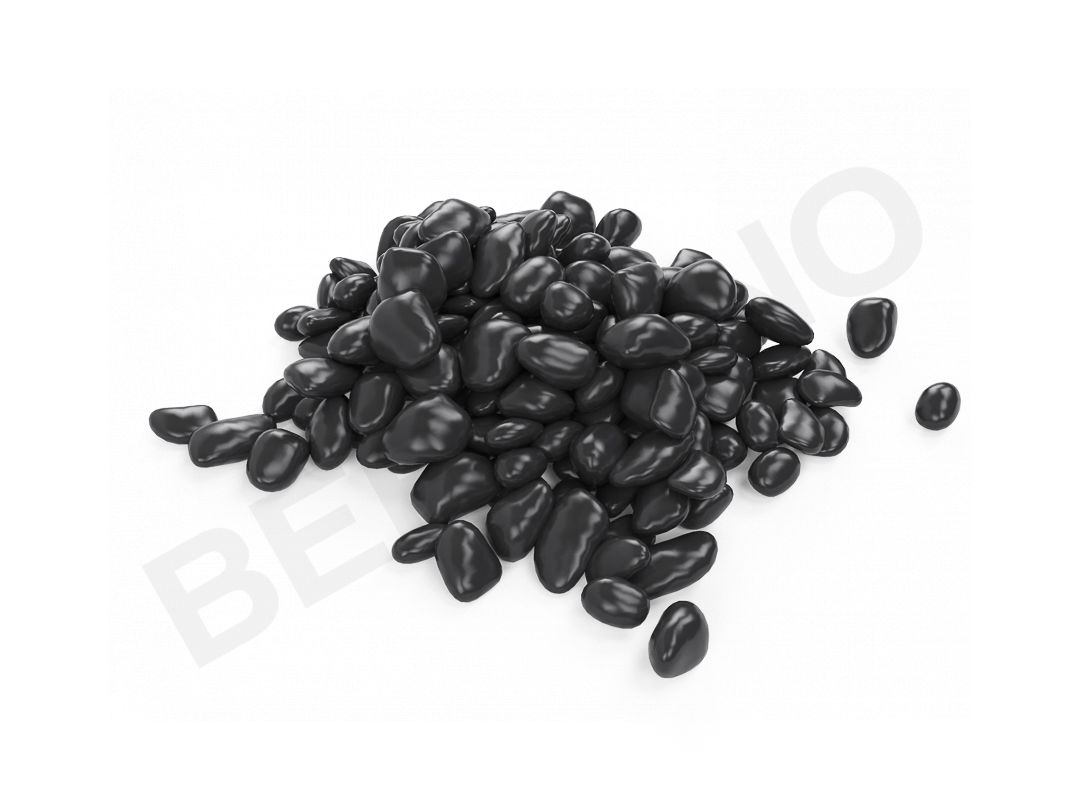 Галька цветная (черный) - фото 1