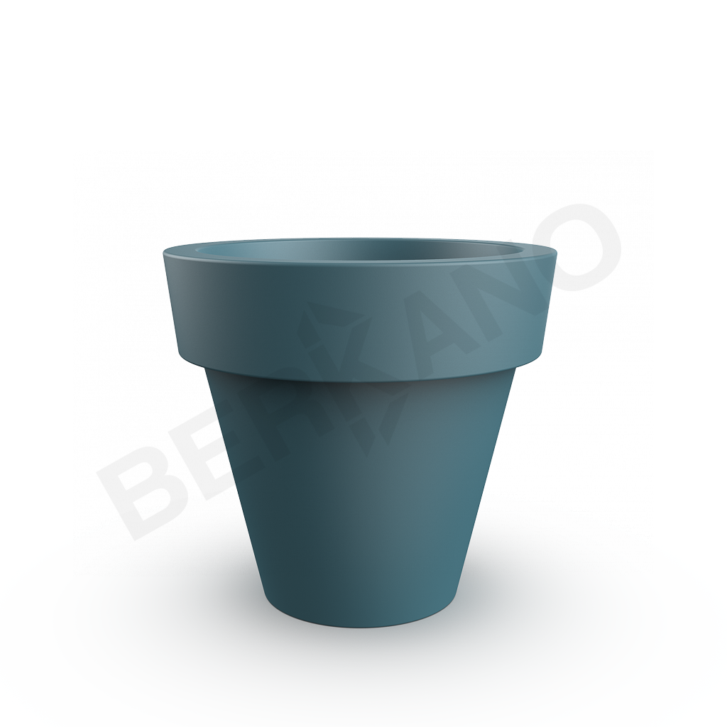 Кашпо classic 120 бирюзового цвета - фото 1