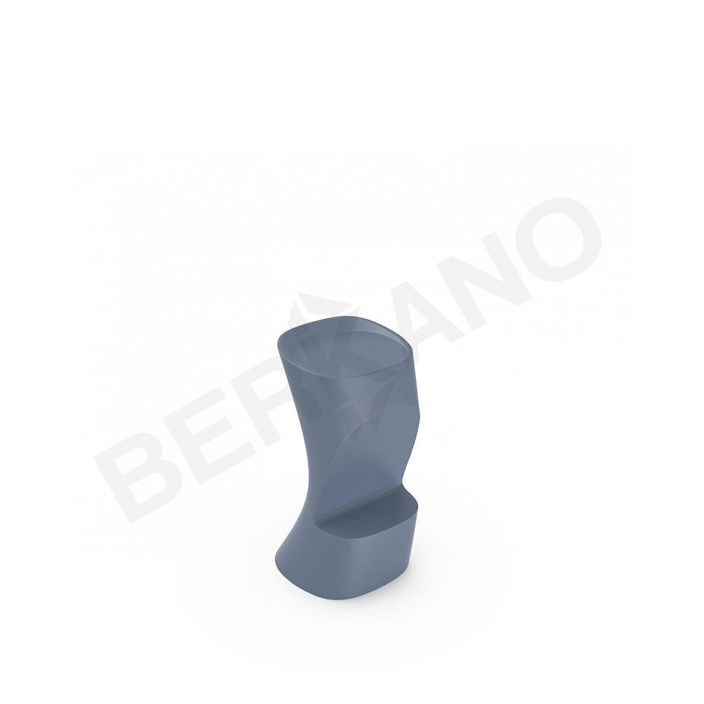 Стул барный Grace Bar синего цвета - фото 1