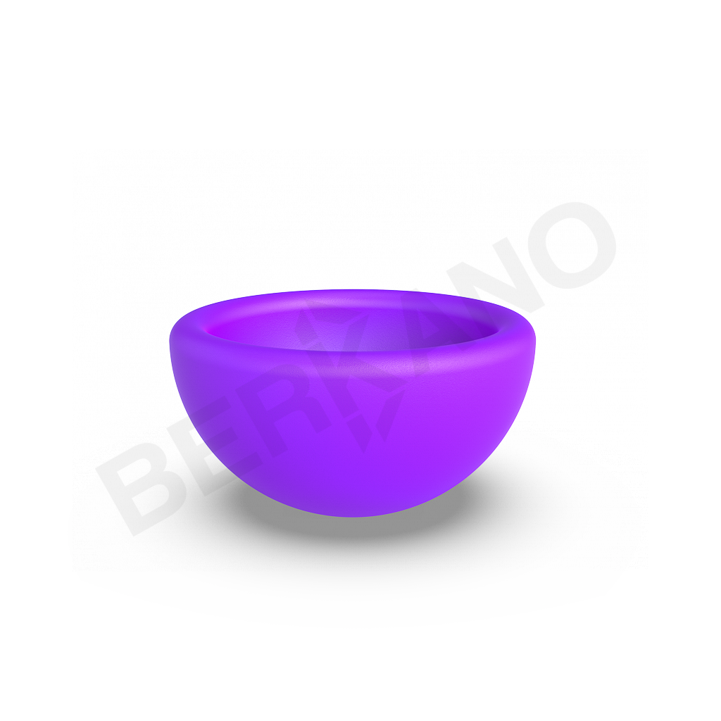 Кашпо Segmento 30 DB сиреневого цвета - фото 1