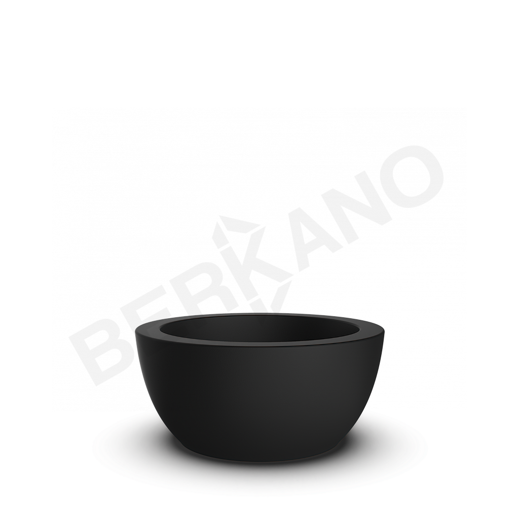 Кашпо Vetro 32 DB черного цвета - фото 1