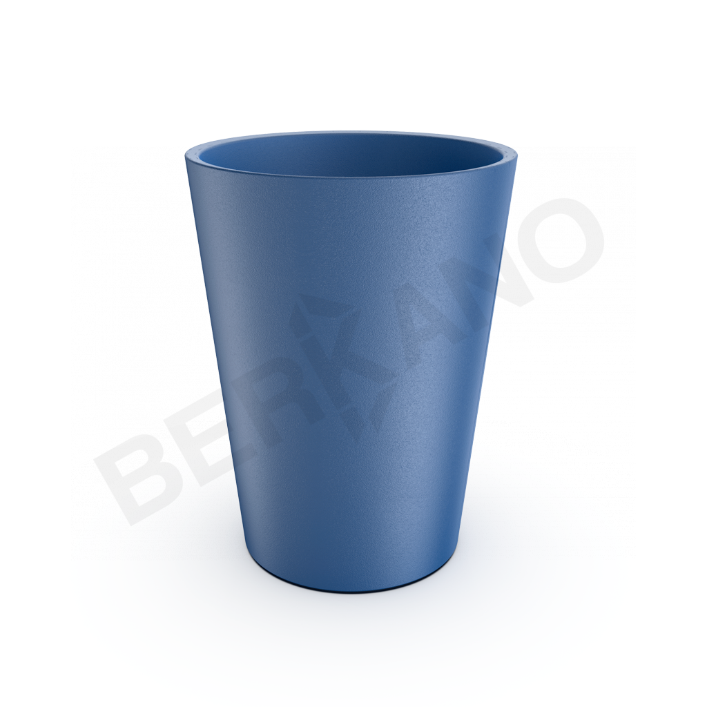 Кашпо Bloom 67 DB синего цвета - фото 1