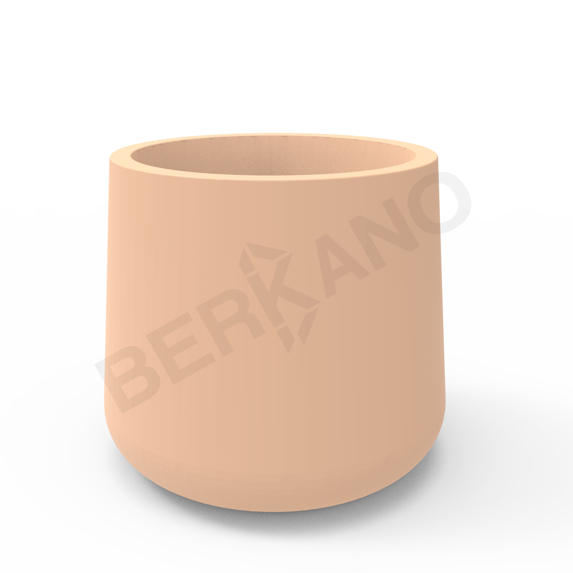 Кашпо Grace planter 110 терракотового цвета - фото 1