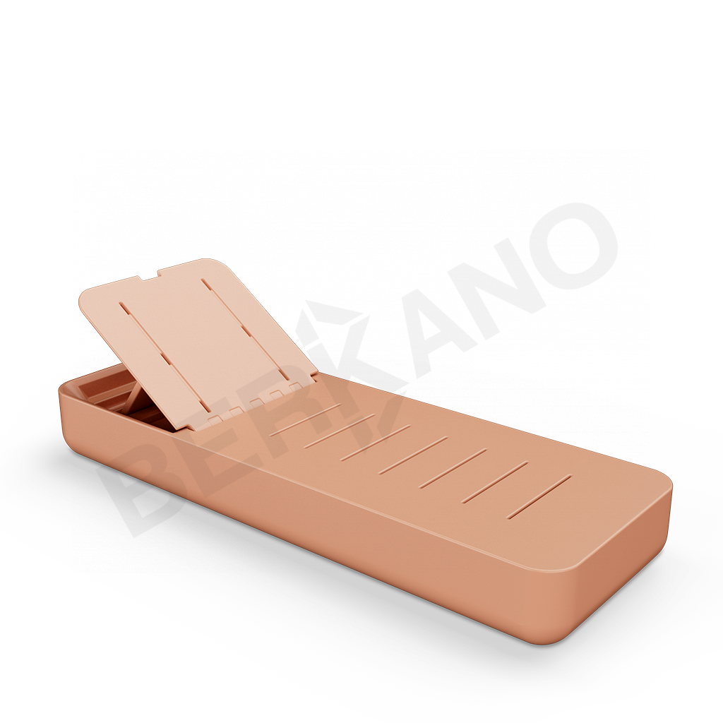 Шезлонг Grace терракотового цвета - фото 1