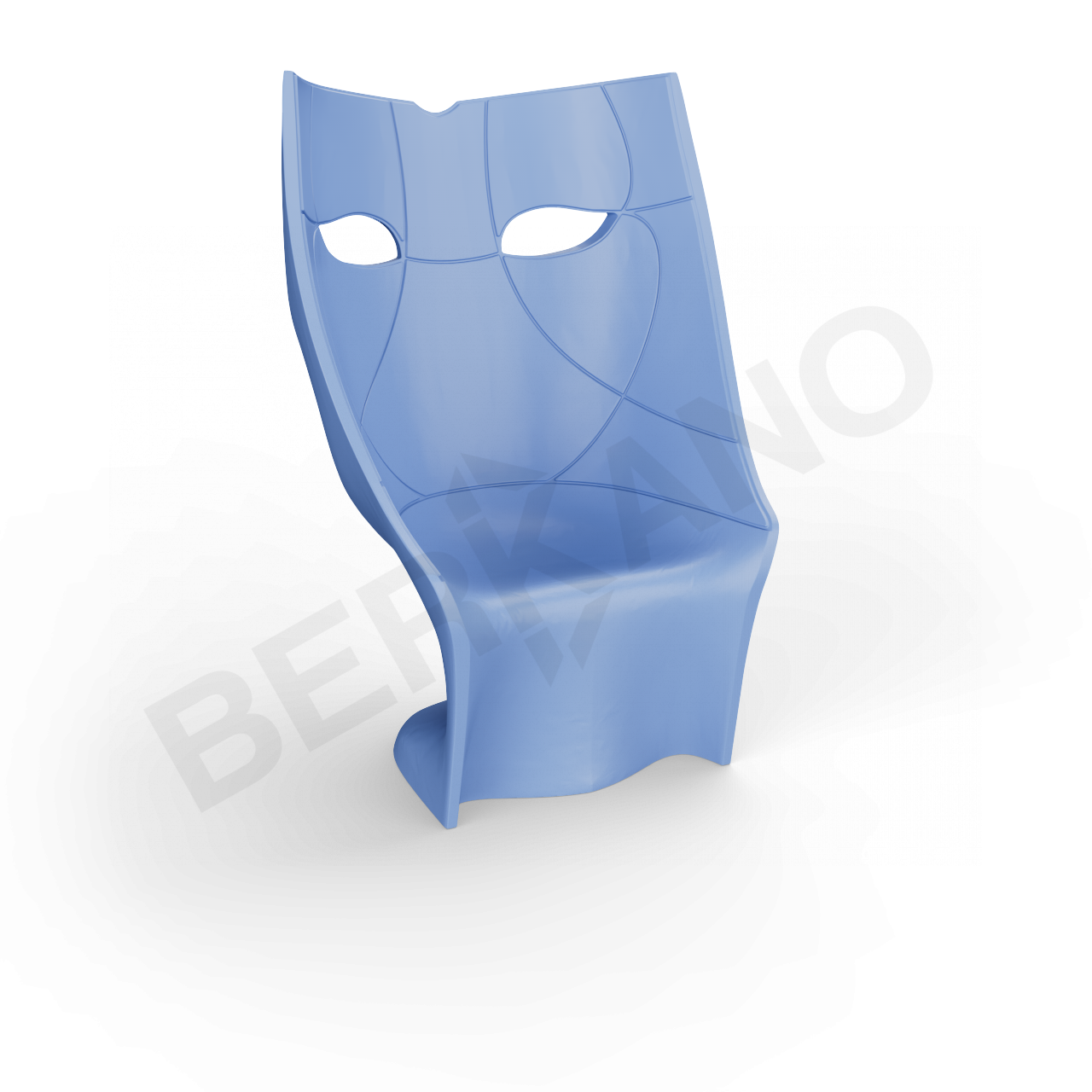 Кресло SOMF F Wave Blue - фото 2