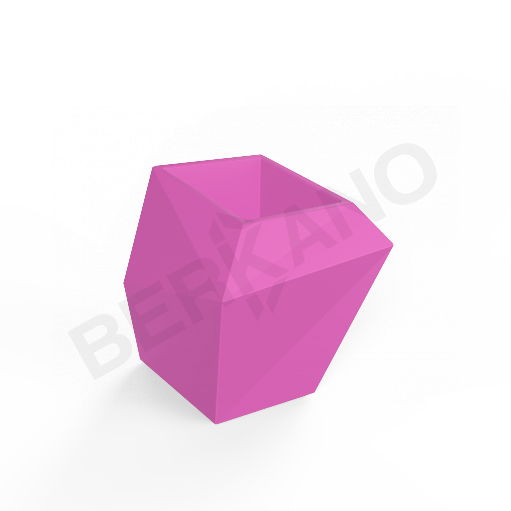 Кашпо Quaro M фиолетового цвета - фото 1