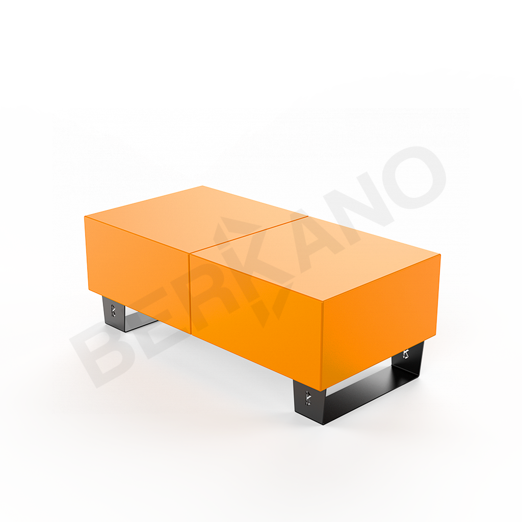 Скамейка Brick 120 Orange - фото 1