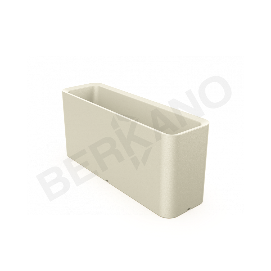 Кашпо Vittorio 40 DB бежевого цвета - фото 1