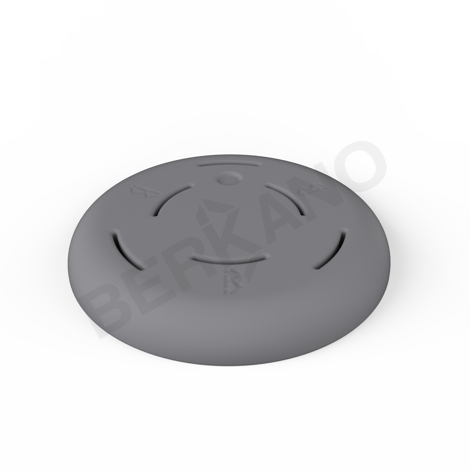 Утяжелитель большой пластиковый графитового цвета - фото 1