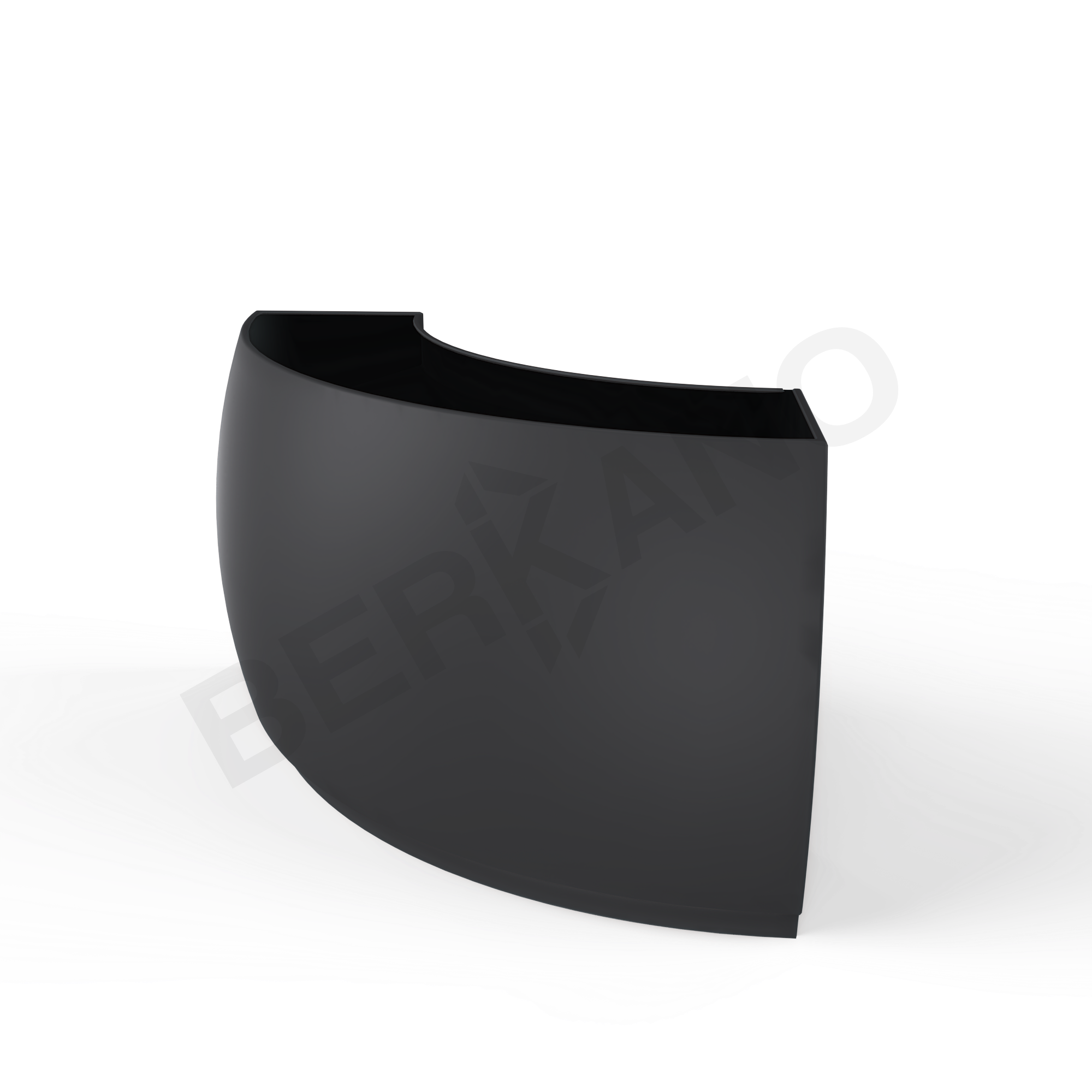 Барная стойка Grace Bar угловая графитового цвета - фото 1