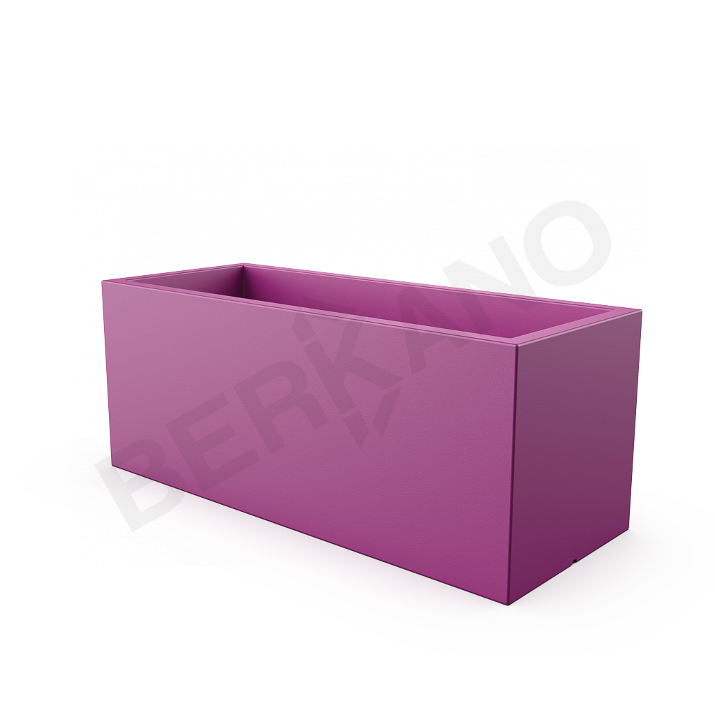 Кашпо Cubric 150*60 DB фиолетового цвета - фото 1