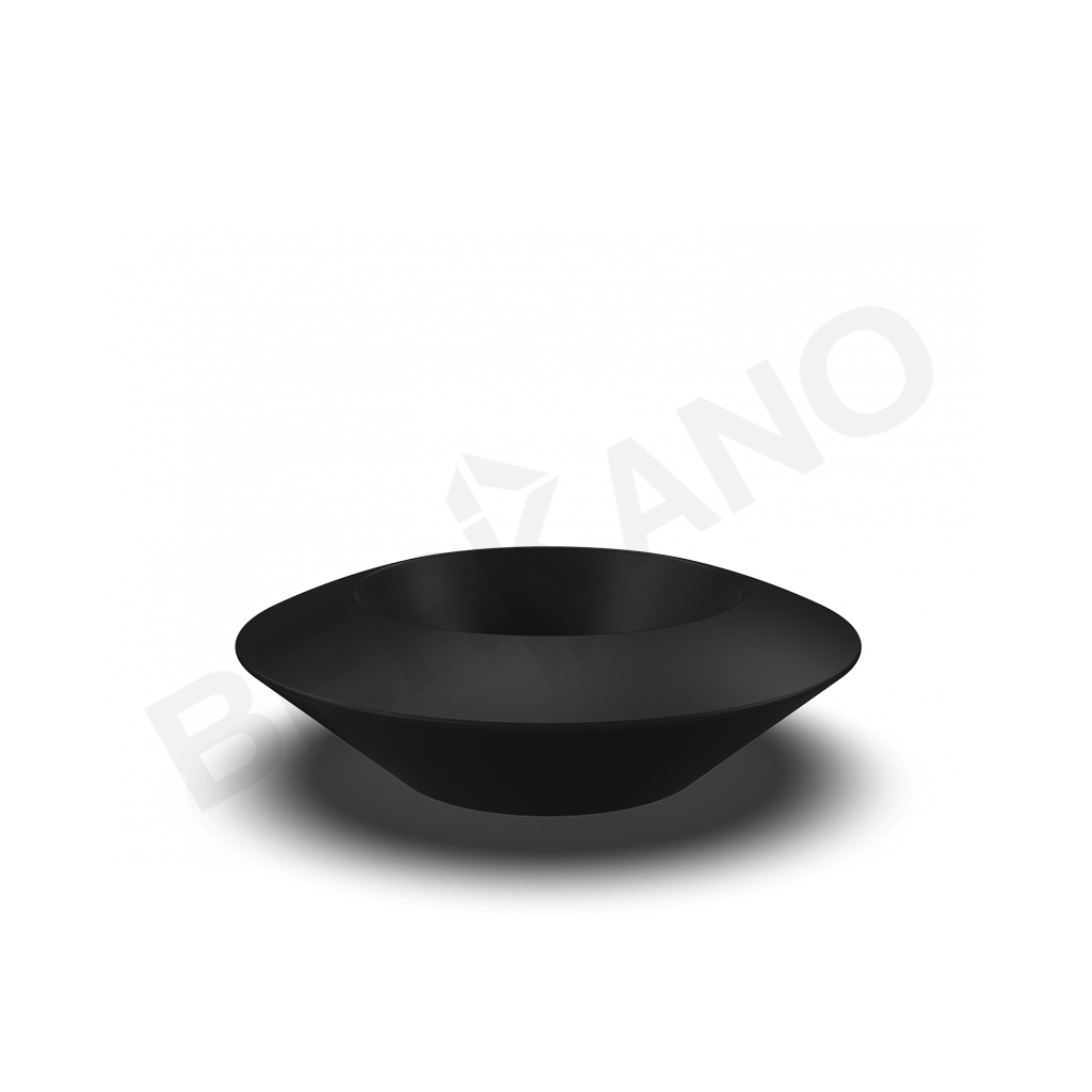 Кашпо Scodella 80 DB черного цвета - фото 1