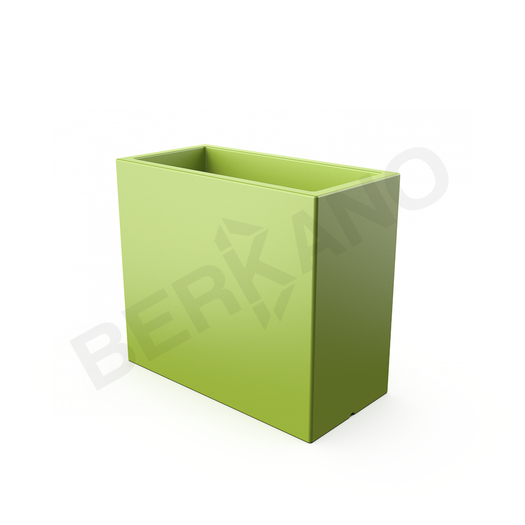 Кашпо Cubric 70*80 DB зеленого цвета - фото 1