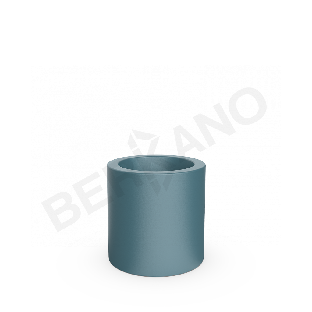 Кашпо Cilindro 50 бирюзового цвета - фото 1