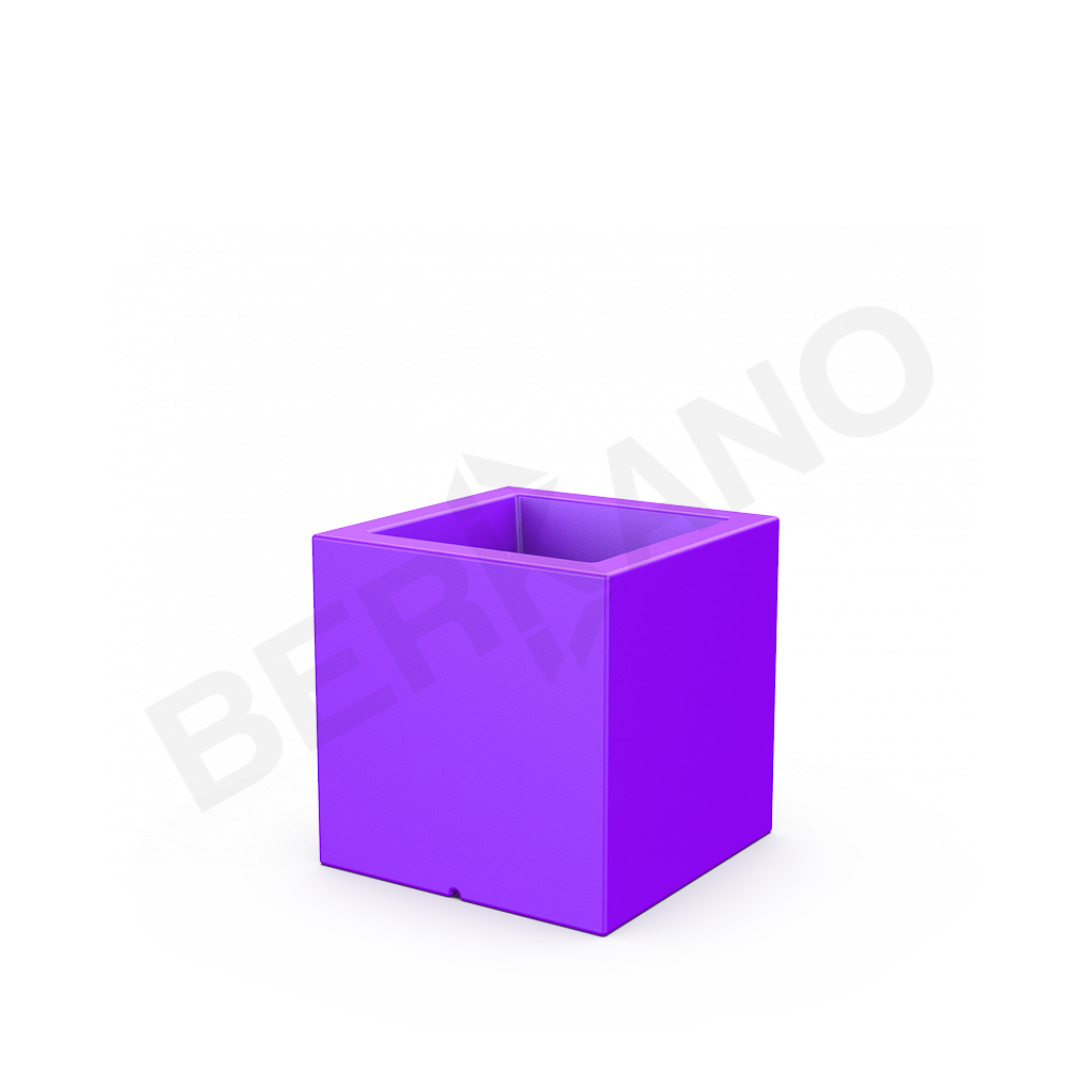 Кашпо Quarter 40 DB сиреневого цвета - фото 1