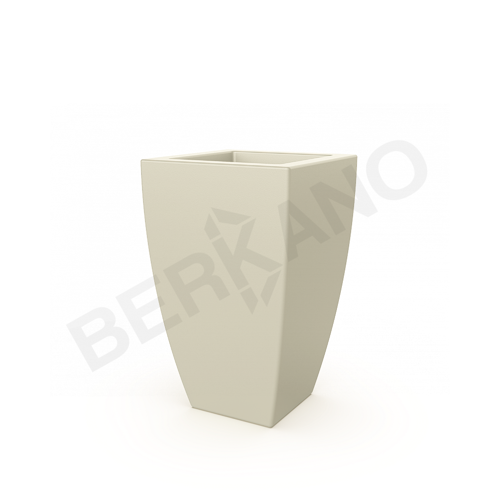 Кашпо Tenero 65 DB бежевого цвета - фото 1