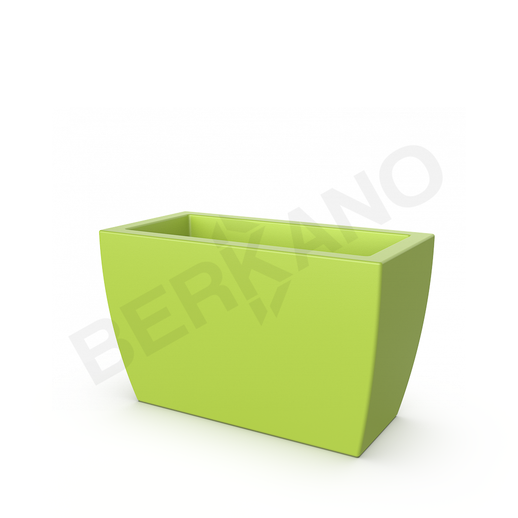 Кашпо Tenero 50H зеленого цвета - фото 1