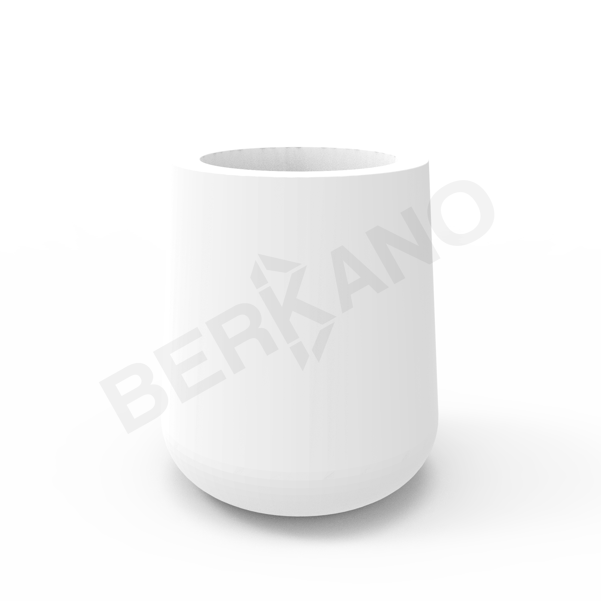 Кашпо Grace planter 75 белого цвета