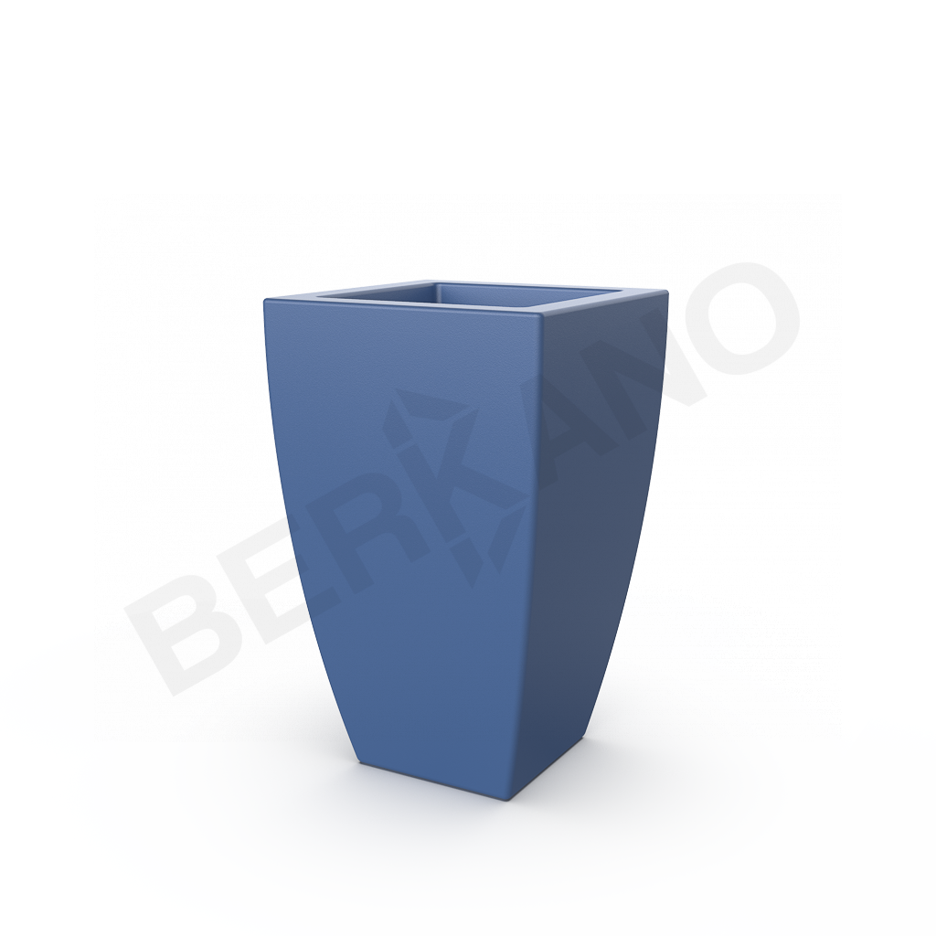 Кашпо Tenero 65 синего цвета - фото 1