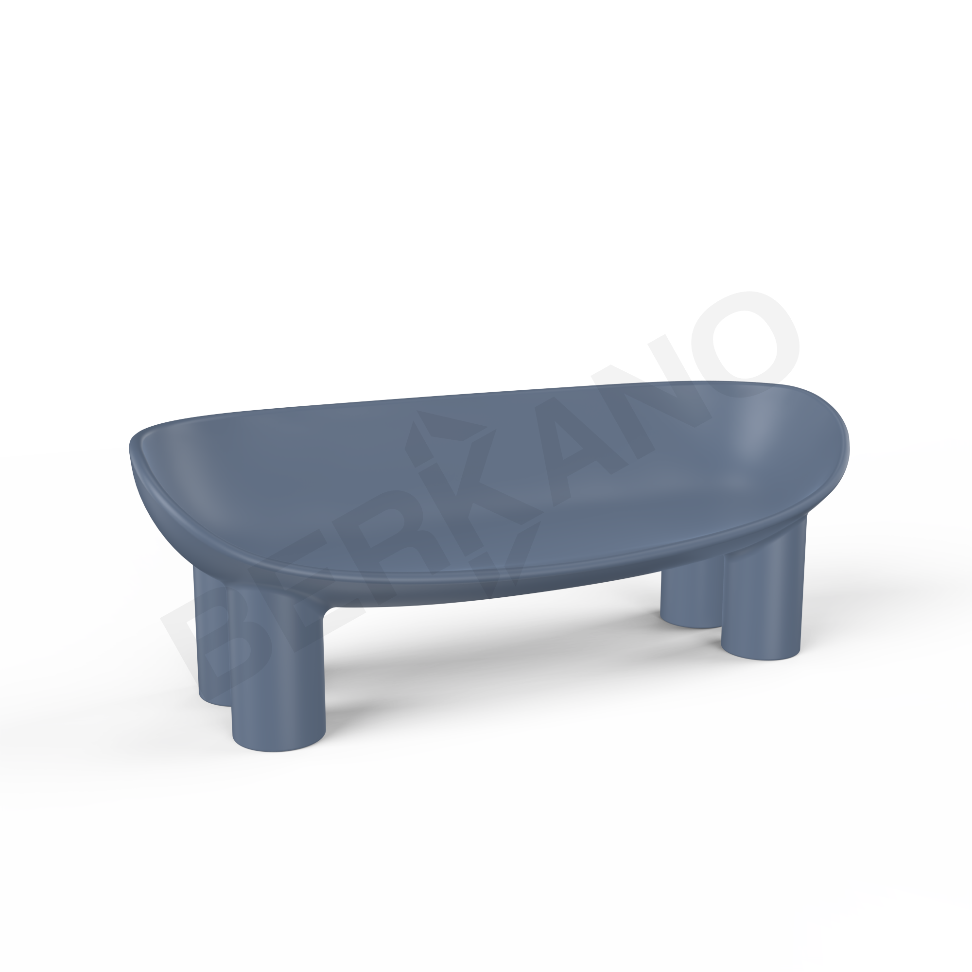 Диван SLON синего цвета - фото 1