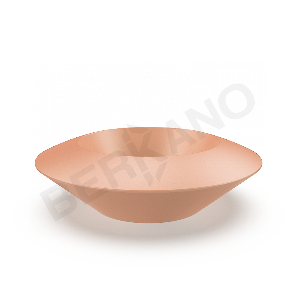 Кашпо Scodella 100 DB терракотового цвета - фото 1