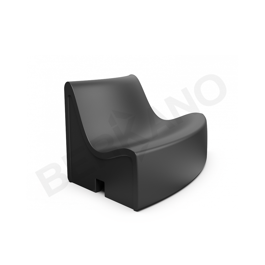 Диван Smoov Arc L Coal Black - фото 1