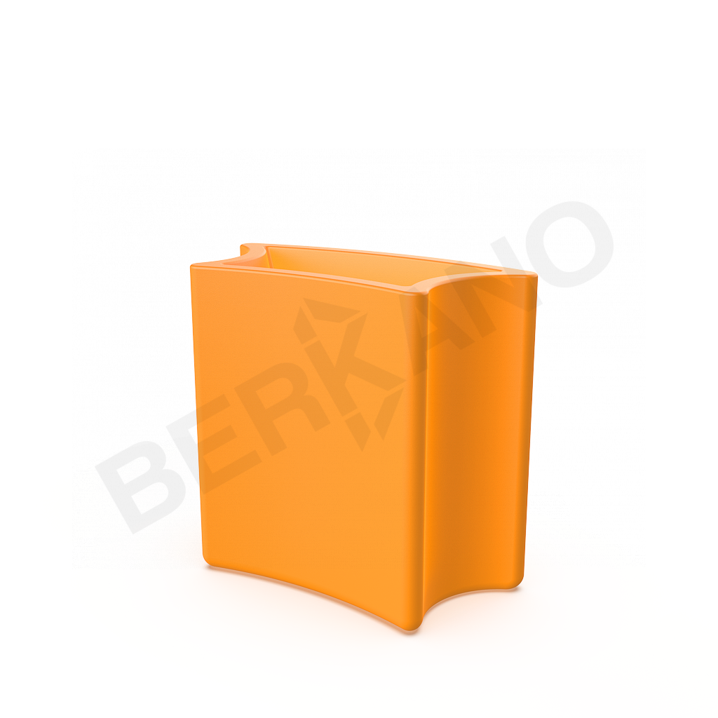 Кашпо Smoov Planter Arc DB оранжевого цвета - фото 1