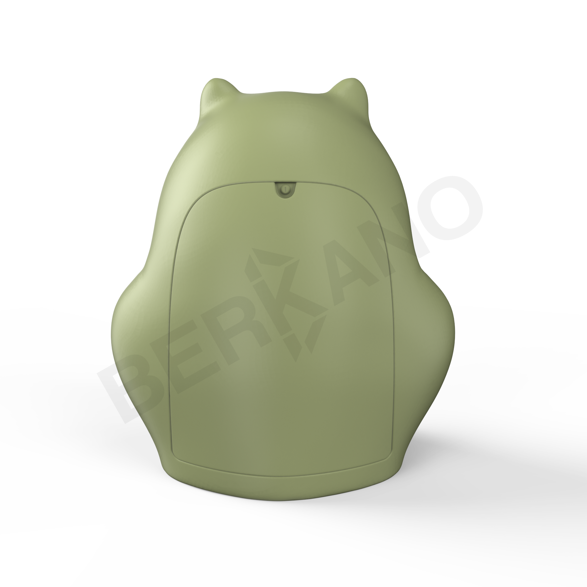 Урна детская BERKANO Frog темно-зеленого цвета - фото 2