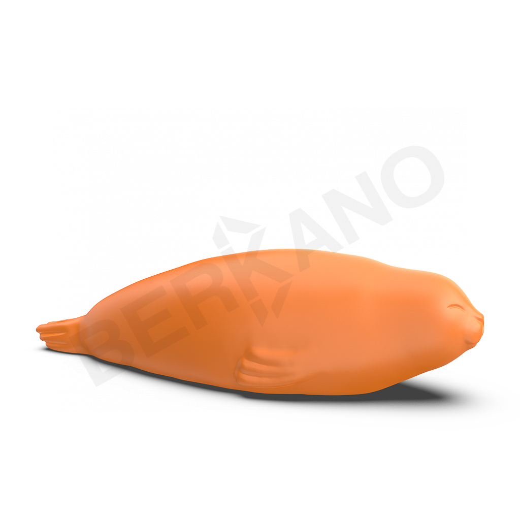 Скамья Oscar оранжевого цвета - фото 1