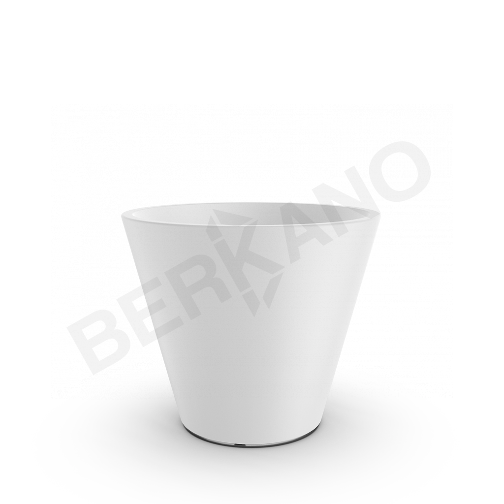 Кашпо Bliss 50 белого цвета