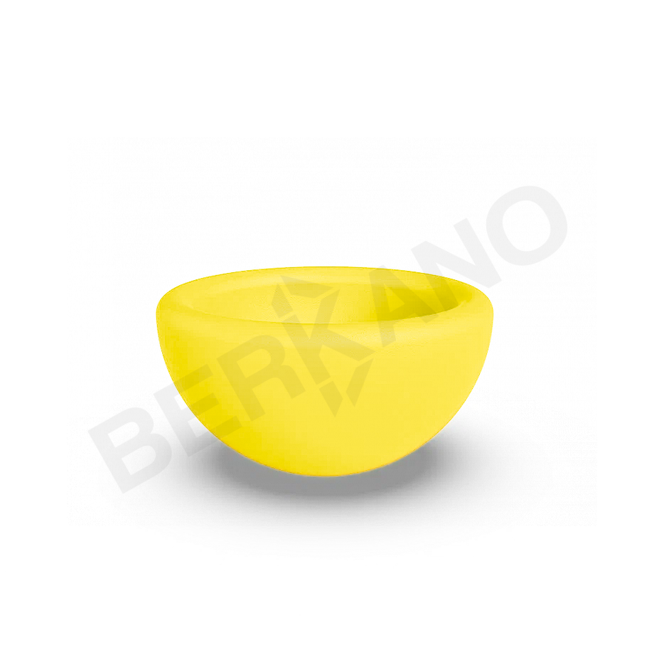 Кашпо Segmento 30 DB желтого цвета - фото 1