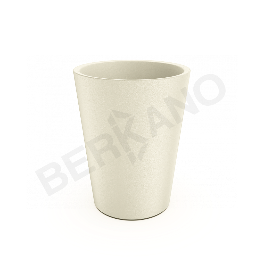 Кашпо Bloom 50 DB бежевого цвета - фото 1