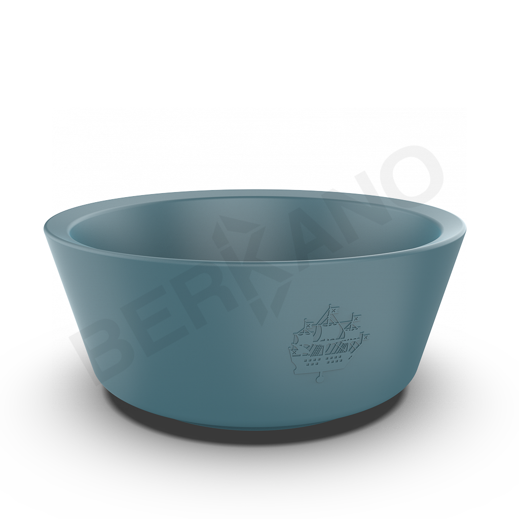 Кашпо Pion 55 бирюзового цвета - фото 1