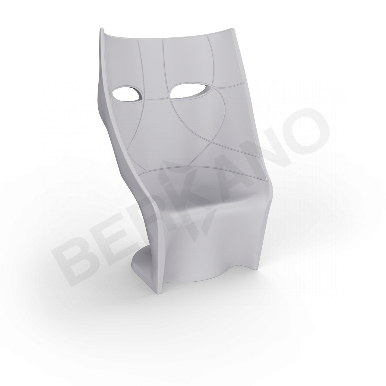 Кресло SOMF M Concrete Gray - фото 2