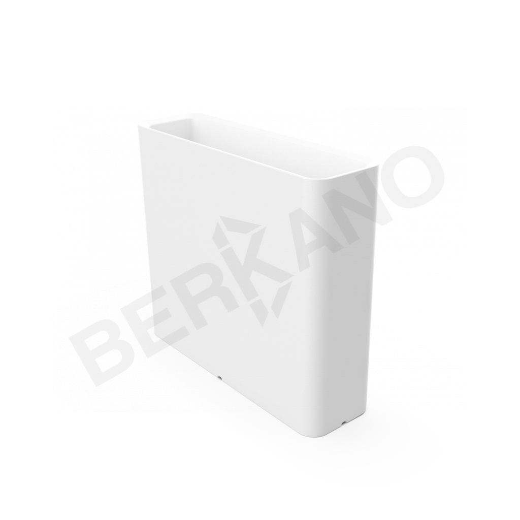 Кашпо Vittorio 80 DB белого цвета