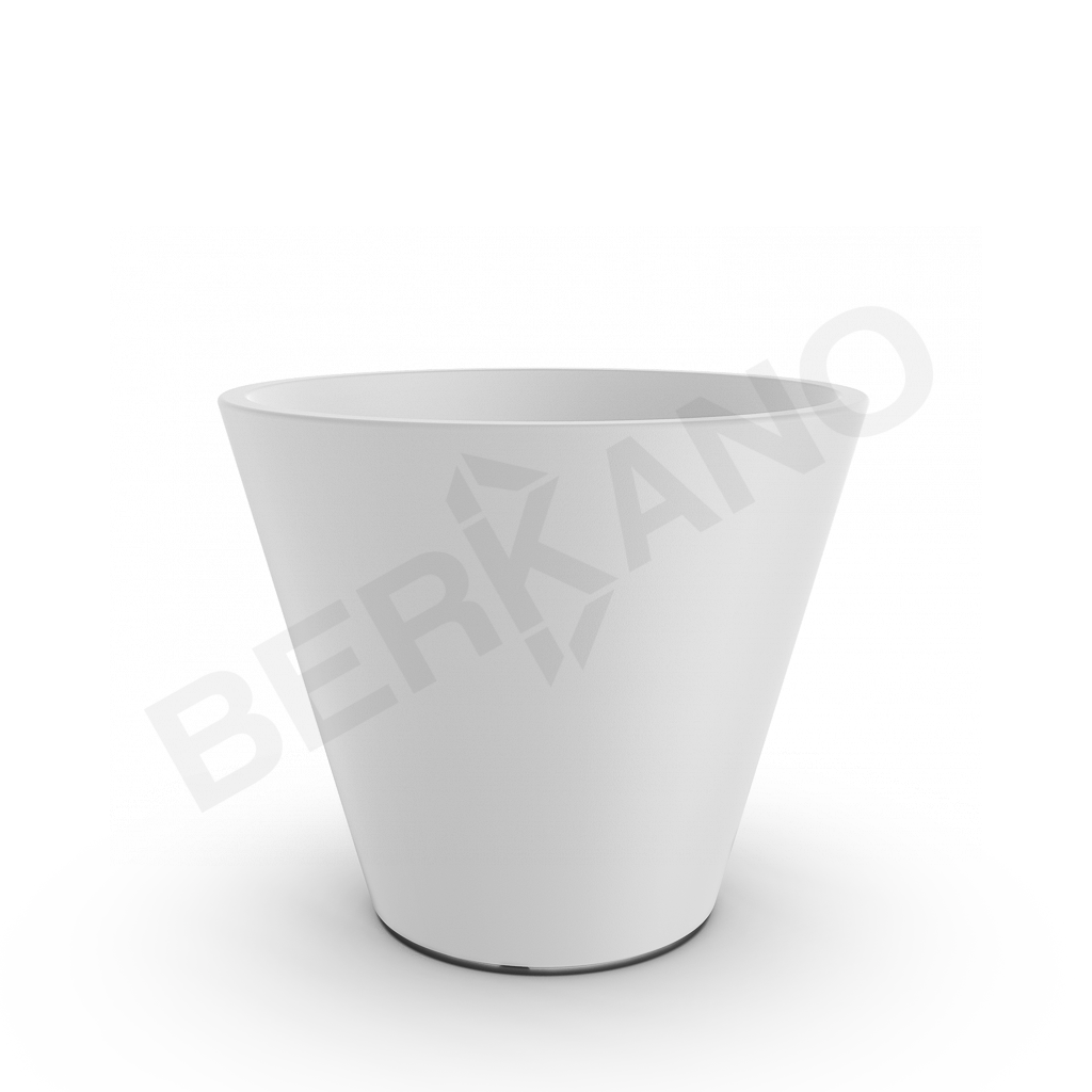 Кашпо Bliss 65 белого цвета