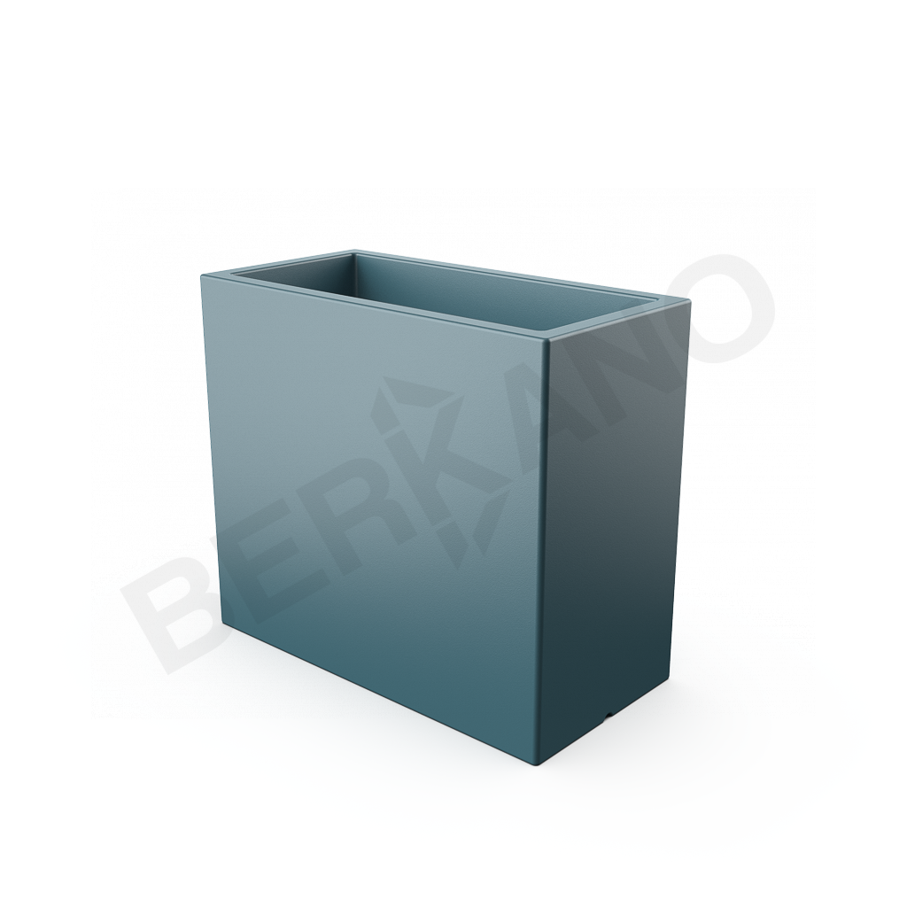 Кашпо Cubric 70*80 DB бирюзового цвета - фото 1