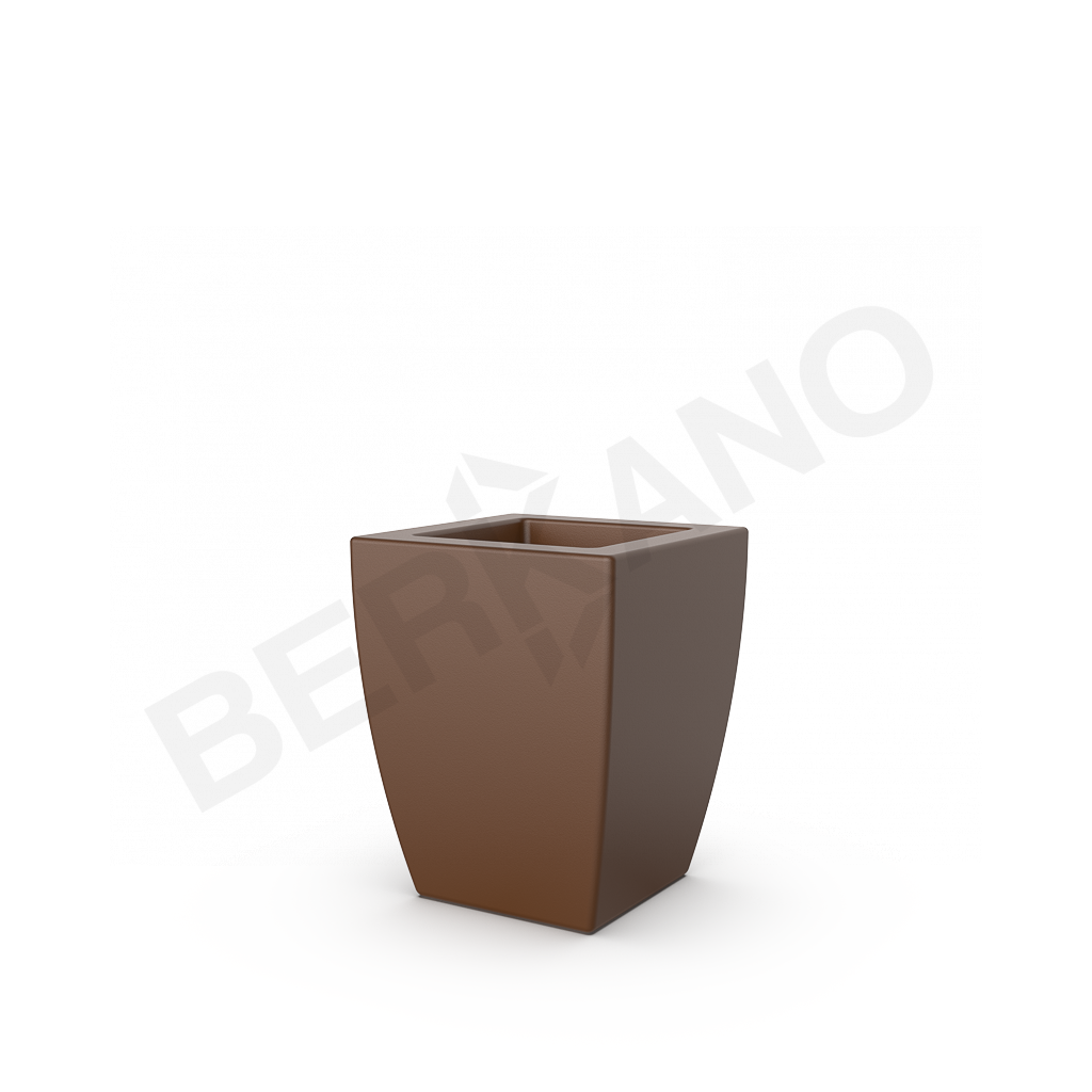 Кашпо Tenero 40 DB коричневого цвета - фото 1