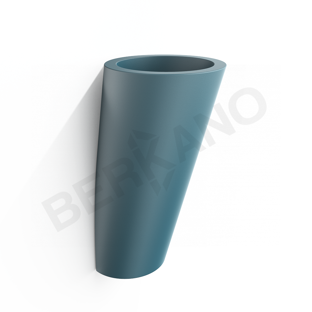 Кашпо Parette 90 DB бирюзового цвета - фото 1