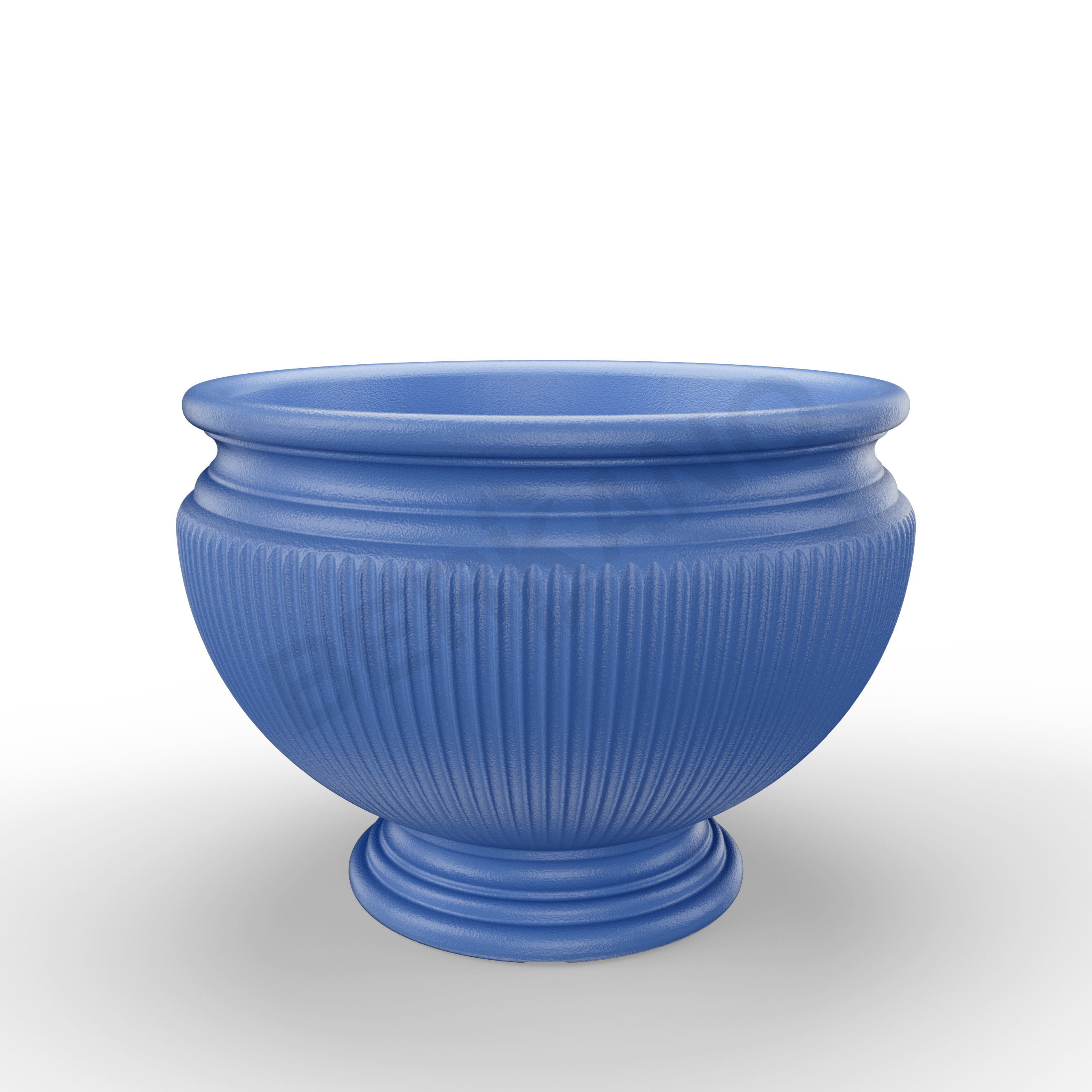 Кашпо Attica 30 синего цвета - фото 1