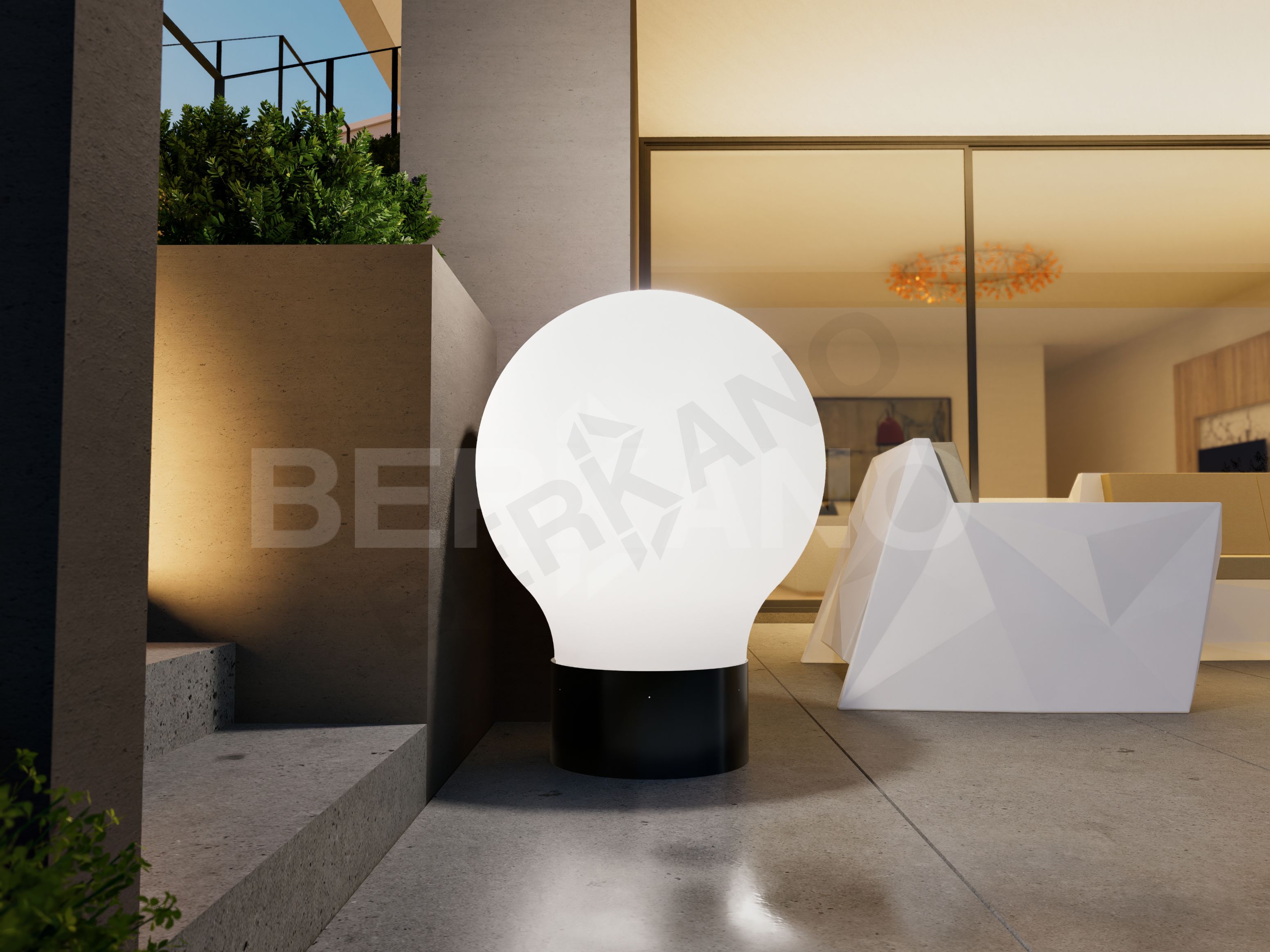 Светильник LAMP S белого цвета  - фото 4