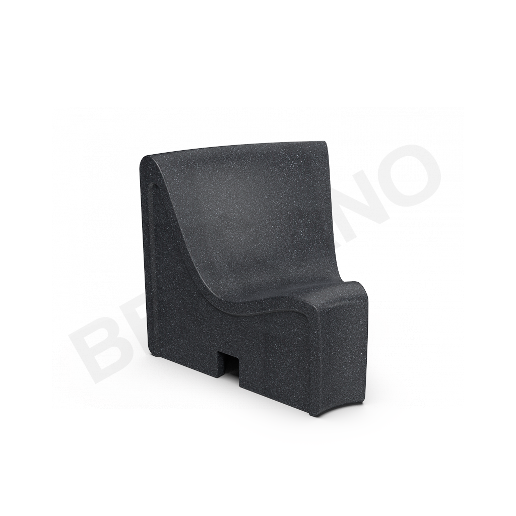 Диван Smoov Arc S Black Granite - фото 1